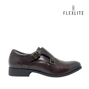 Monk strap shoes Saint para hombre color café