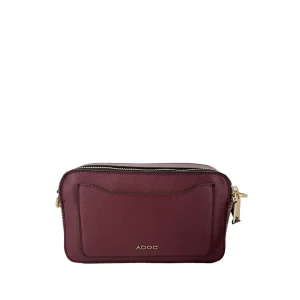 Cartera crossbody Libby para mujer color vino