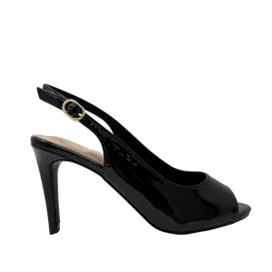 Tacones slingback Verena para mujer color negro