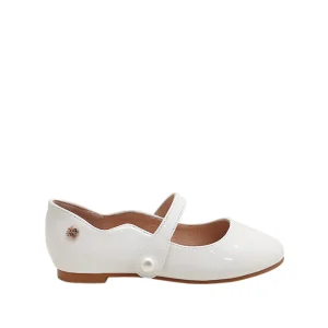 Ballerinas Niza para niña color hueso