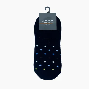 Punteras invisibles Puntito unisex color negro