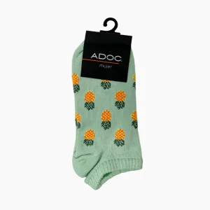 Calcetines Piña unisex color verde menta