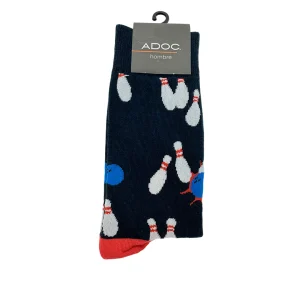Calcetines Bolos unisex color navy
