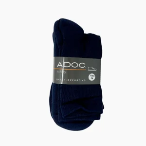 Calcetines Largo Escolar unisex color navy