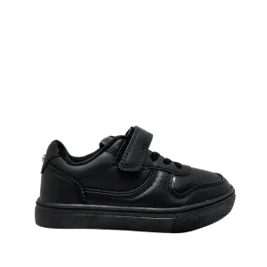 Tennis escolares Asha para infante color negro