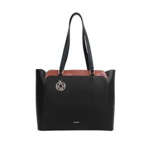Cartera tote Bria para mujer color negro