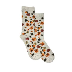 Calcetines Otoño para mujer color beige