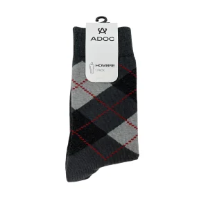 Calcetines Romb para hombre color gris