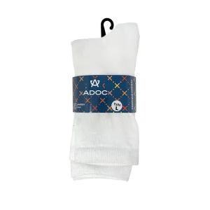 Calcetines escolares Liso para niño color blanco