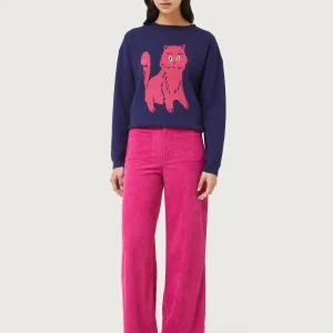 Jersey con print de gato