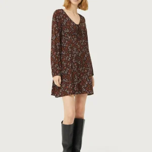 Vestido corto estampado animal Amur