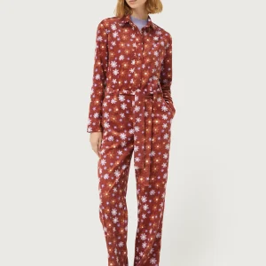 Mono de pana estampado floral Montana