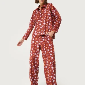 Camisa de pana estampado floral Montana