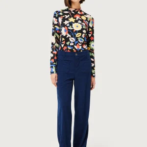 Pantalón de pana azul marino