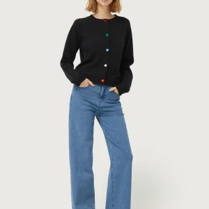 Jeans largos rectos azules