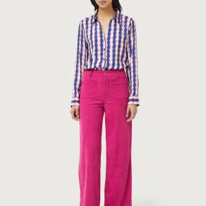 Camisa con estampado de rayas Serpentina