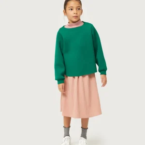 Sudadera de niña de neopreno verde