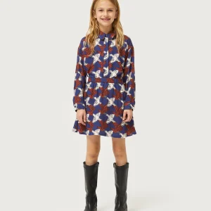 Falda corta de niña estampado de animales Garza