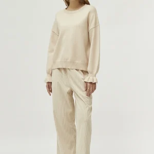 Jersey detalle puños beige