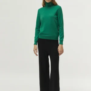 Jersey cuello alto verde