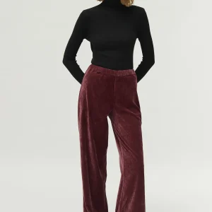 Pantalón de chenilla marrón