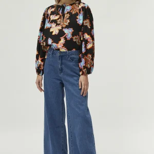 Top estampado floral Alhelí