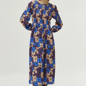 Vestido largo estampado floral Camille