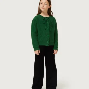 Pantalón de niña de pana negro