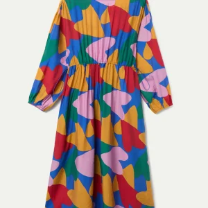 Vestido midi con estampado Cupido