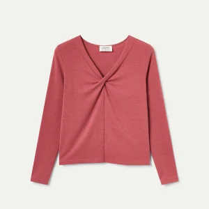 Camiseta anudada óxido