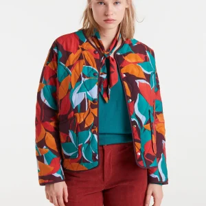 Pañuelo crepé ligero con estampado Ponziana