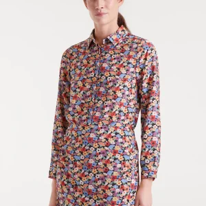 Camisa crepé ligero con estampado Hampton Small