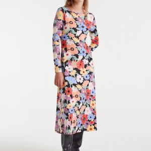 Vestido midi con estampado Hampton Big