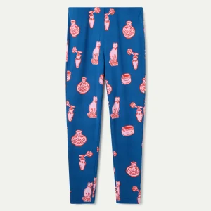 Leggings con estampado Porcelain