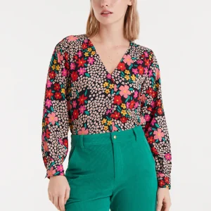 Camisa con estampado Giardino