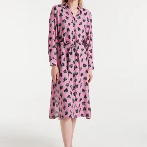 Vestido midi con estampado Morango Small