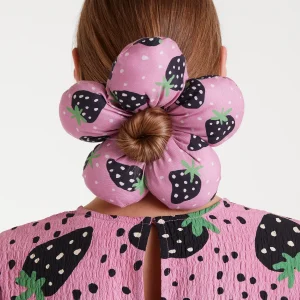 Coletero con forma de flor estampado Morango Small