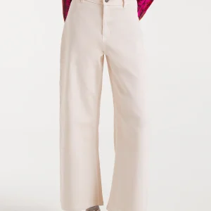 Pantalón vaquero blanco