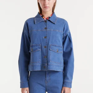 Chaqueta vaquera azul