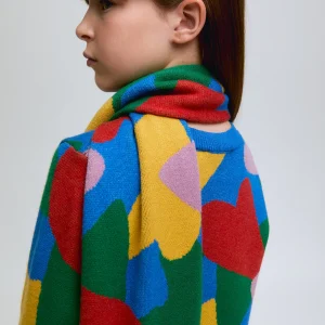 Bufanda de niña estampado Cupido