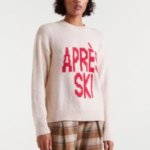 Jersey jacquard con estampado Après Ski