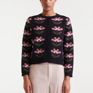 Cárdigan jacquard con estampado Baboushka Big