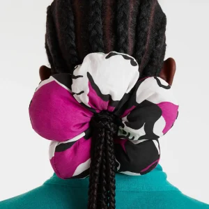 Coletero con forma de flor estampado Vivid Viola