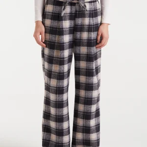 Pantalón con estampado Black Checks