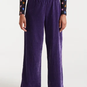Pantalón terciopelo morado