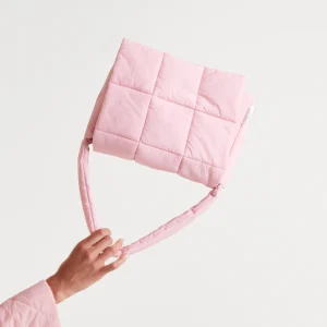 Bolso acolchado rosa