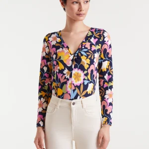 Camiseta manga larga con estampado Baboushka