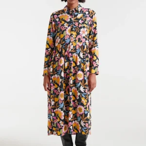 Vestido midi con estampado Baboushka