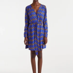 Vestido corto con estampado Skouros Big