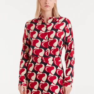Camisa con estampado Heart Attack